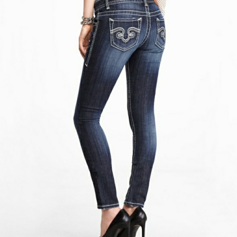 ReRock for Express Skinny Distressed Jeans Size 4S